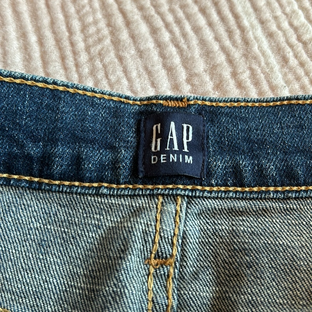 Gap girlfriend jeans denim size 10/30 Regular - Picture 5 of 9
